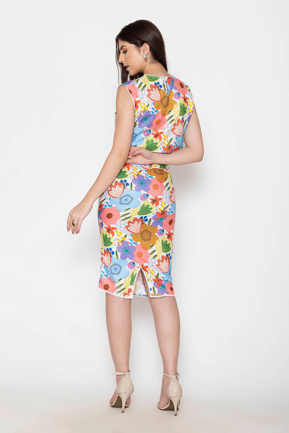 Petal Floral Coord Set Vibrant Cotton