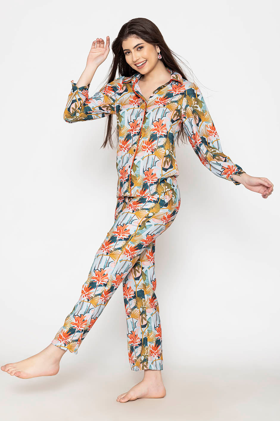 Tropical Printed Co-ord Set