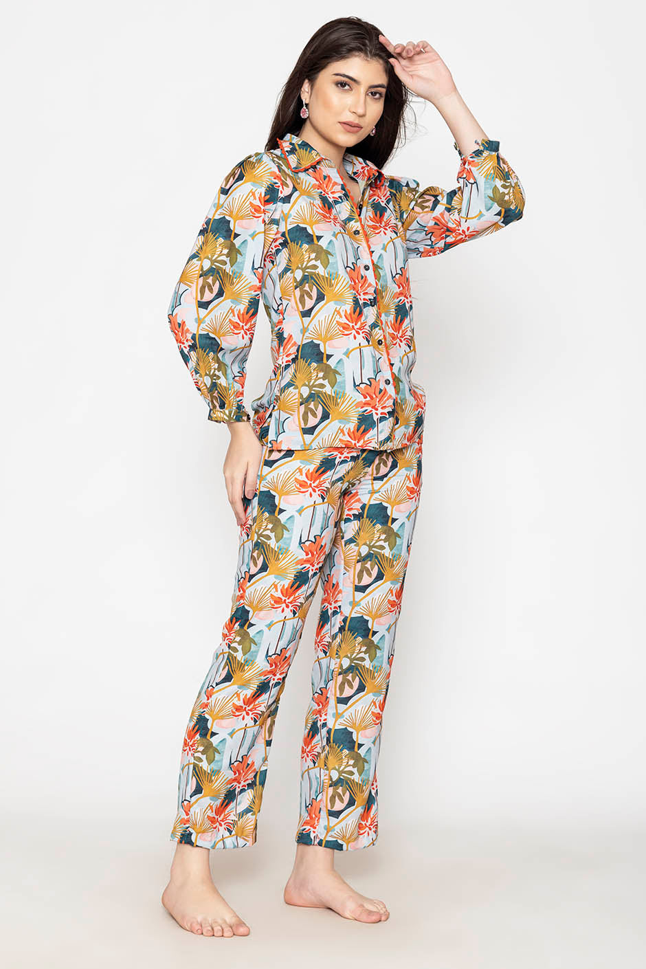 Tropical Printed Co-ord Set