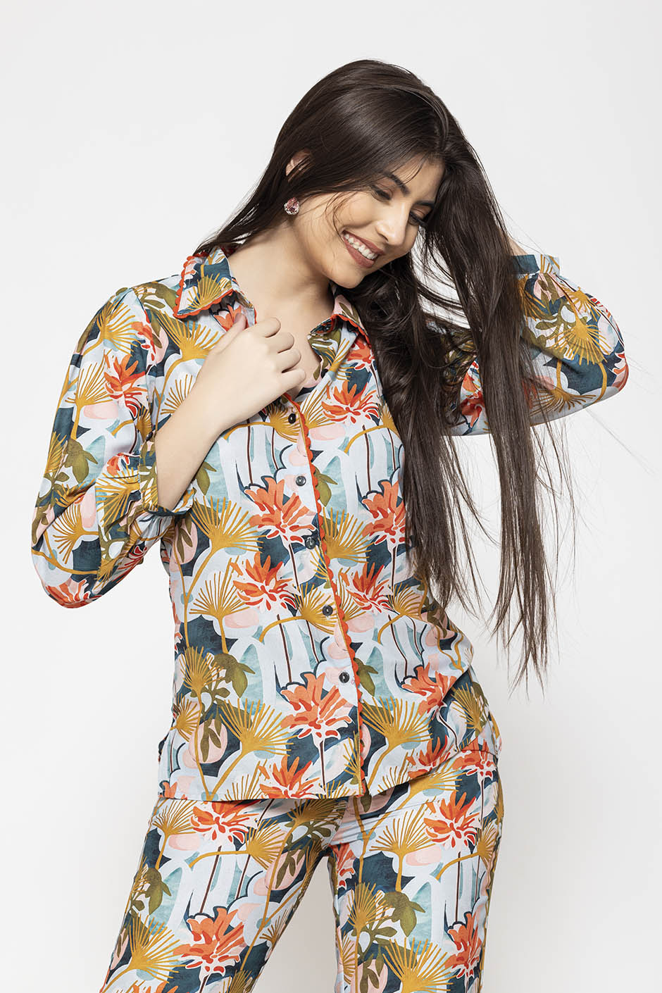 Tropical Printed Co-ord Set