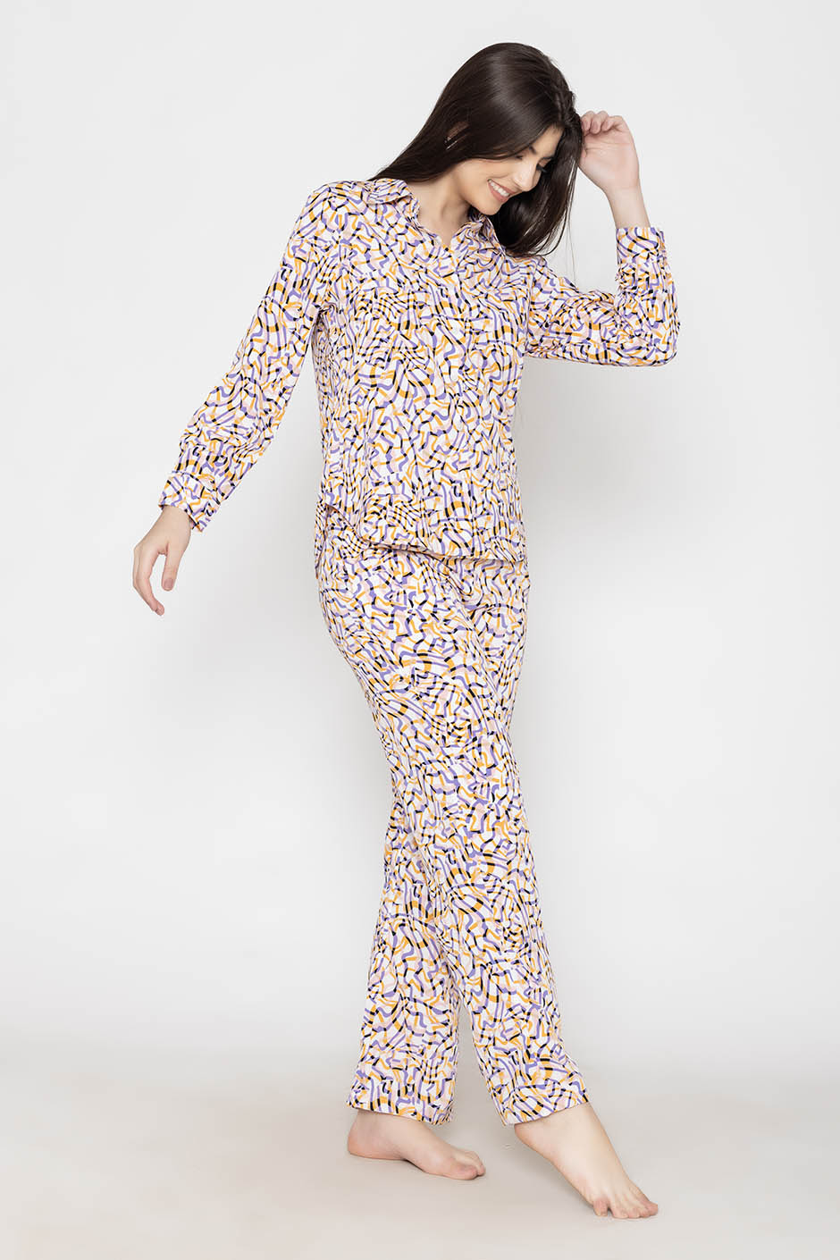 Stylish Busy Bee Coord Set