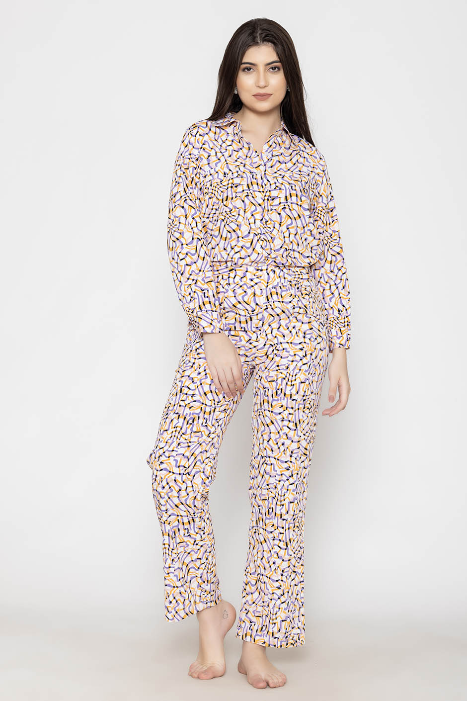 Stylish Busy Bee Coord Set