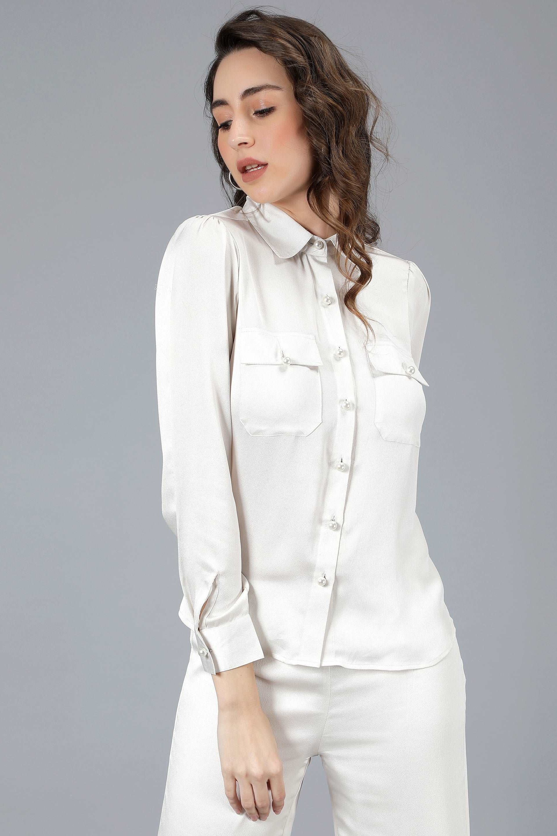 Ivory Satin Stunner Coord