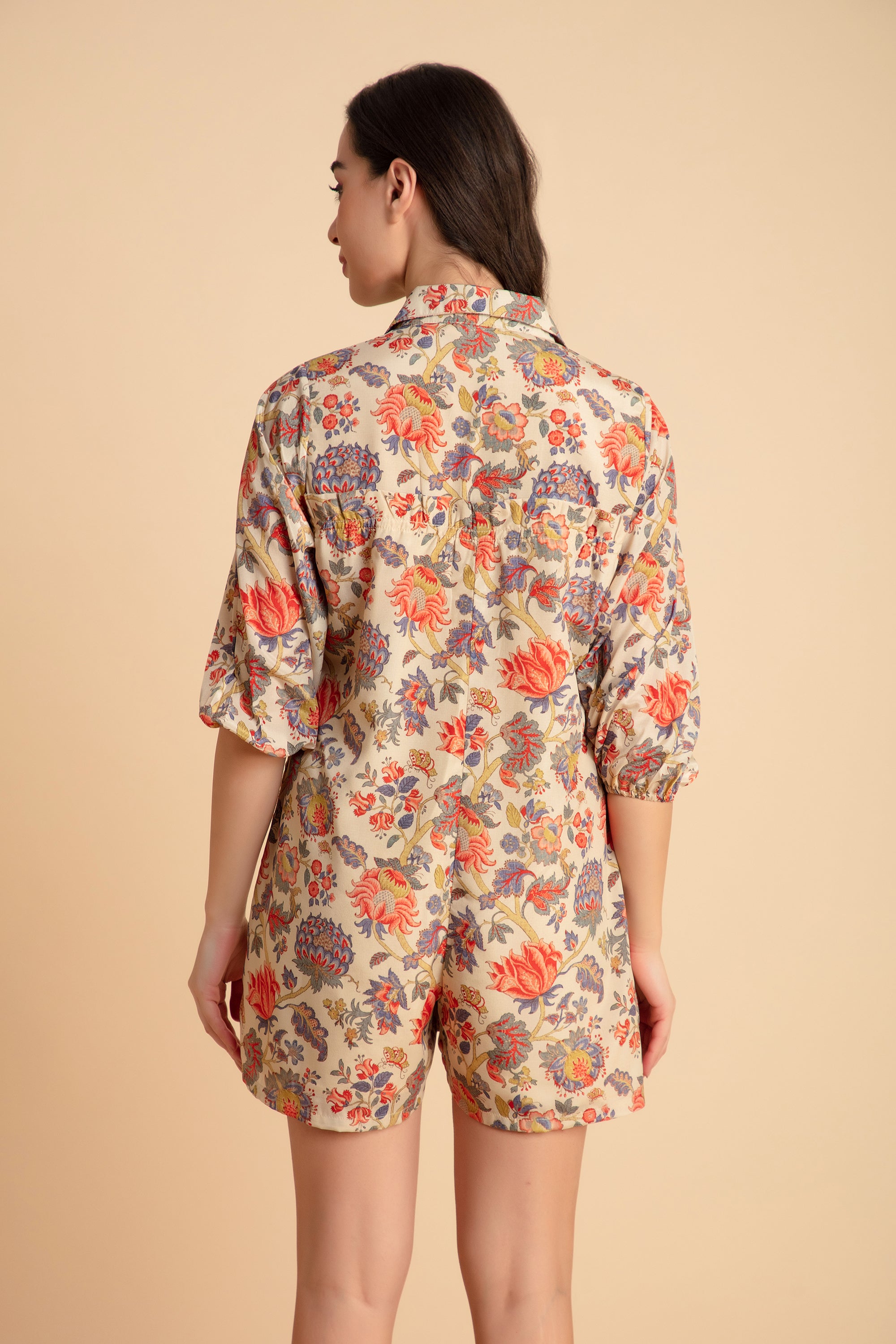 Printed Playsuit for Women