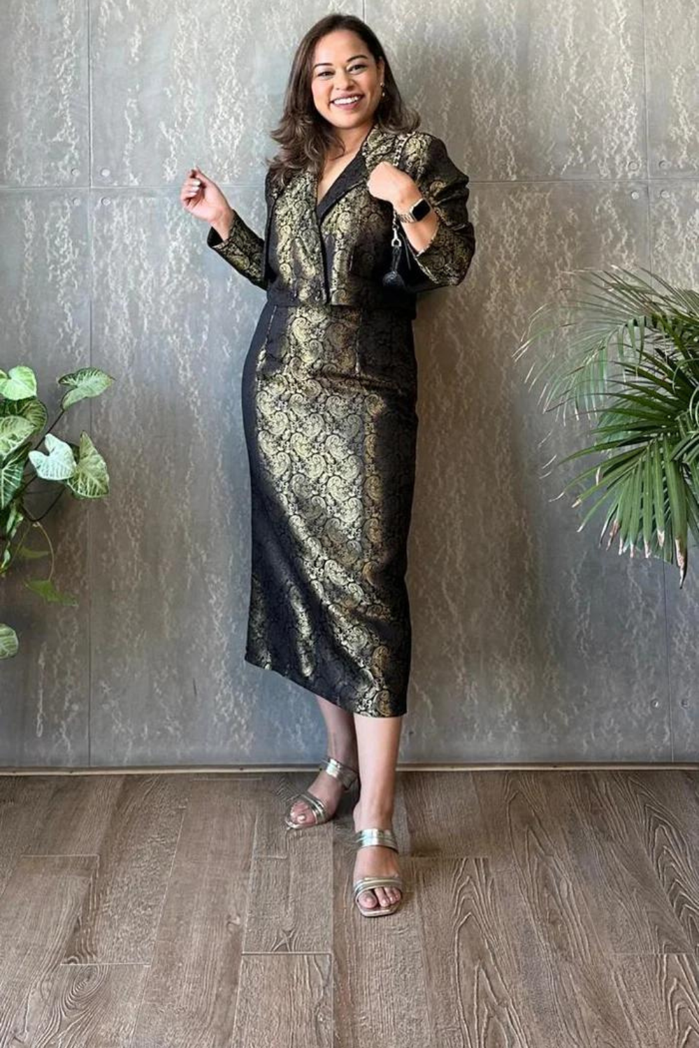 DYNAMIC Pencil Skirt and Jacket