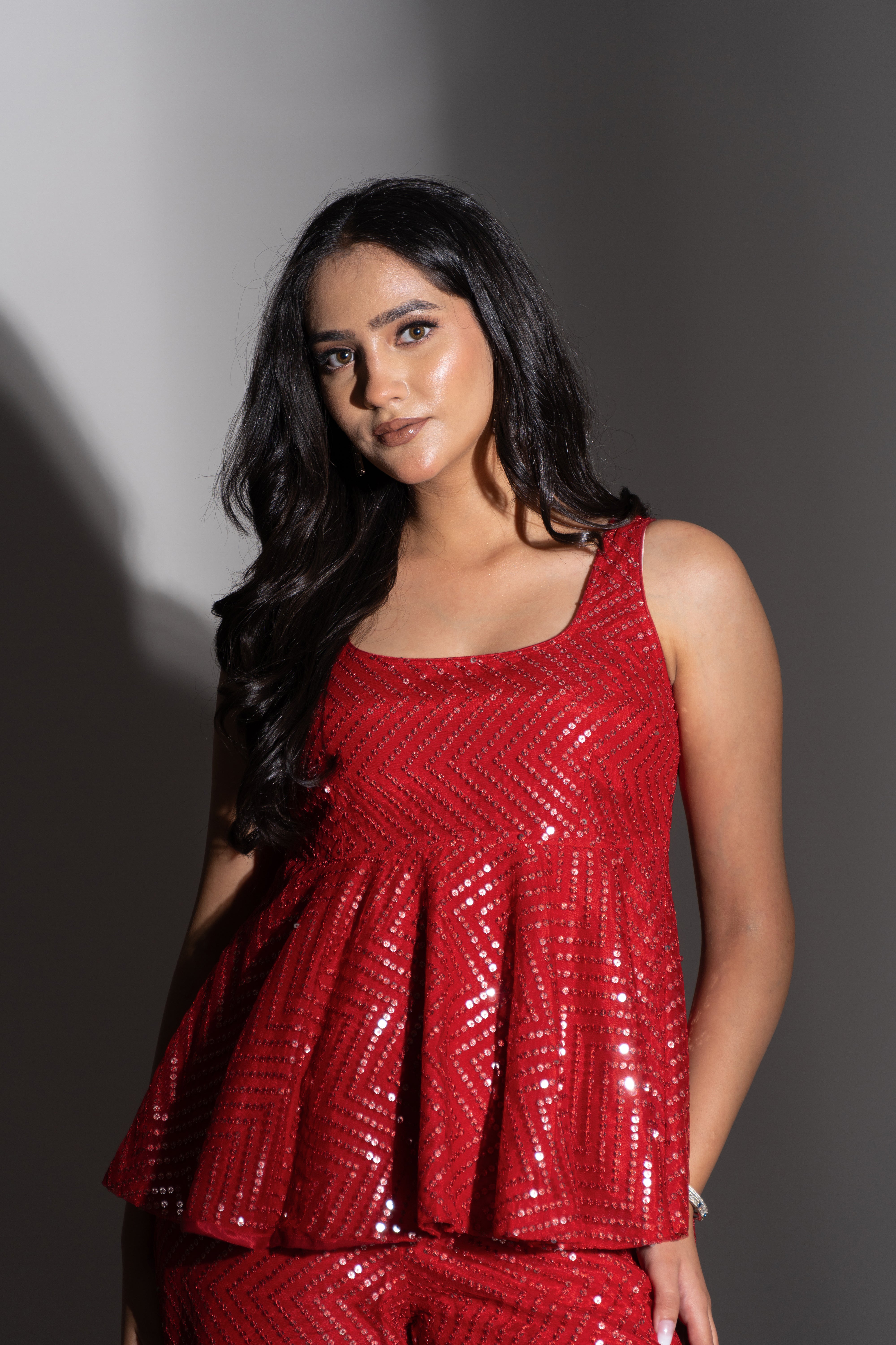 Rooh Sparkle Sequin Set