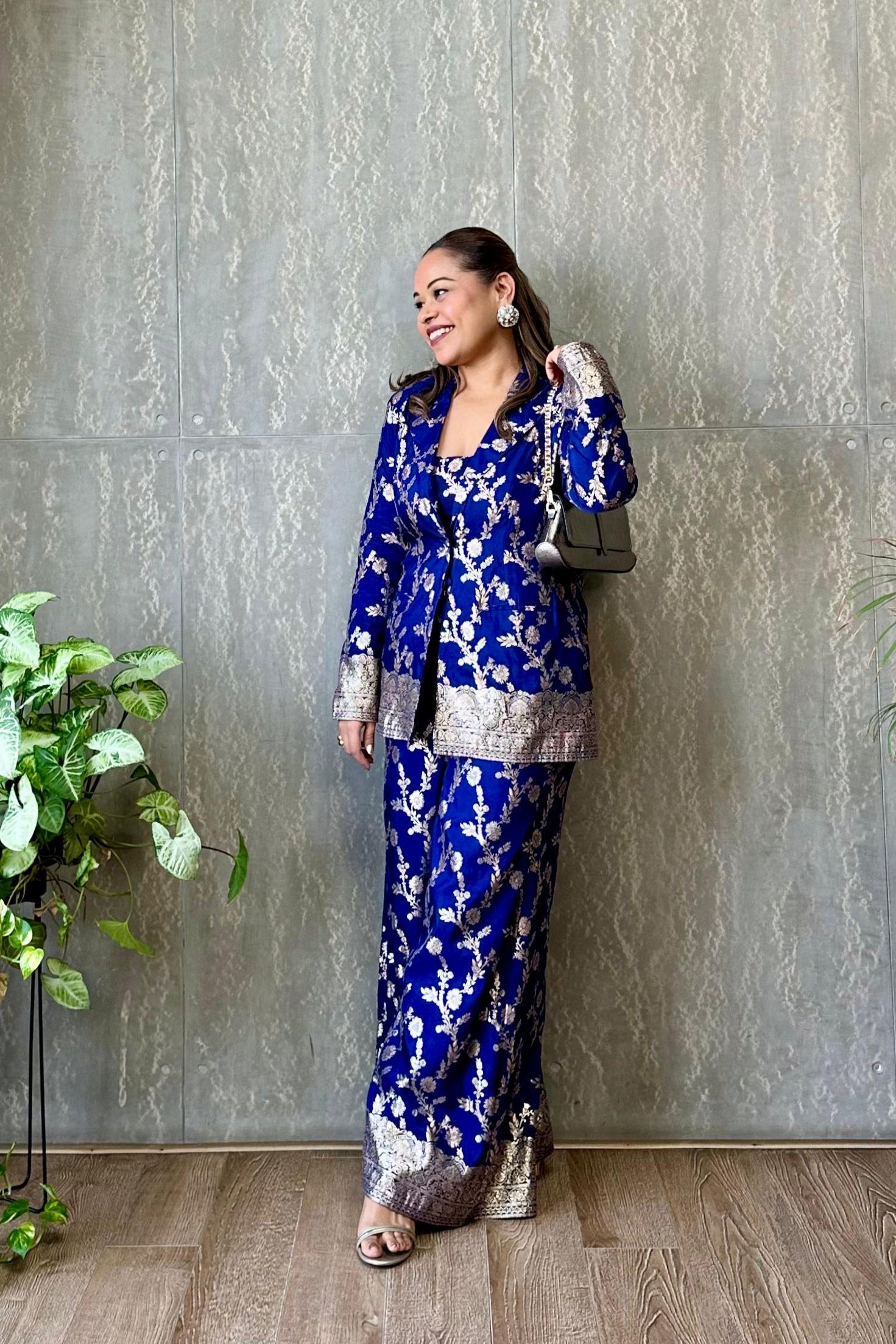 Royal Blue Three Piece Coord