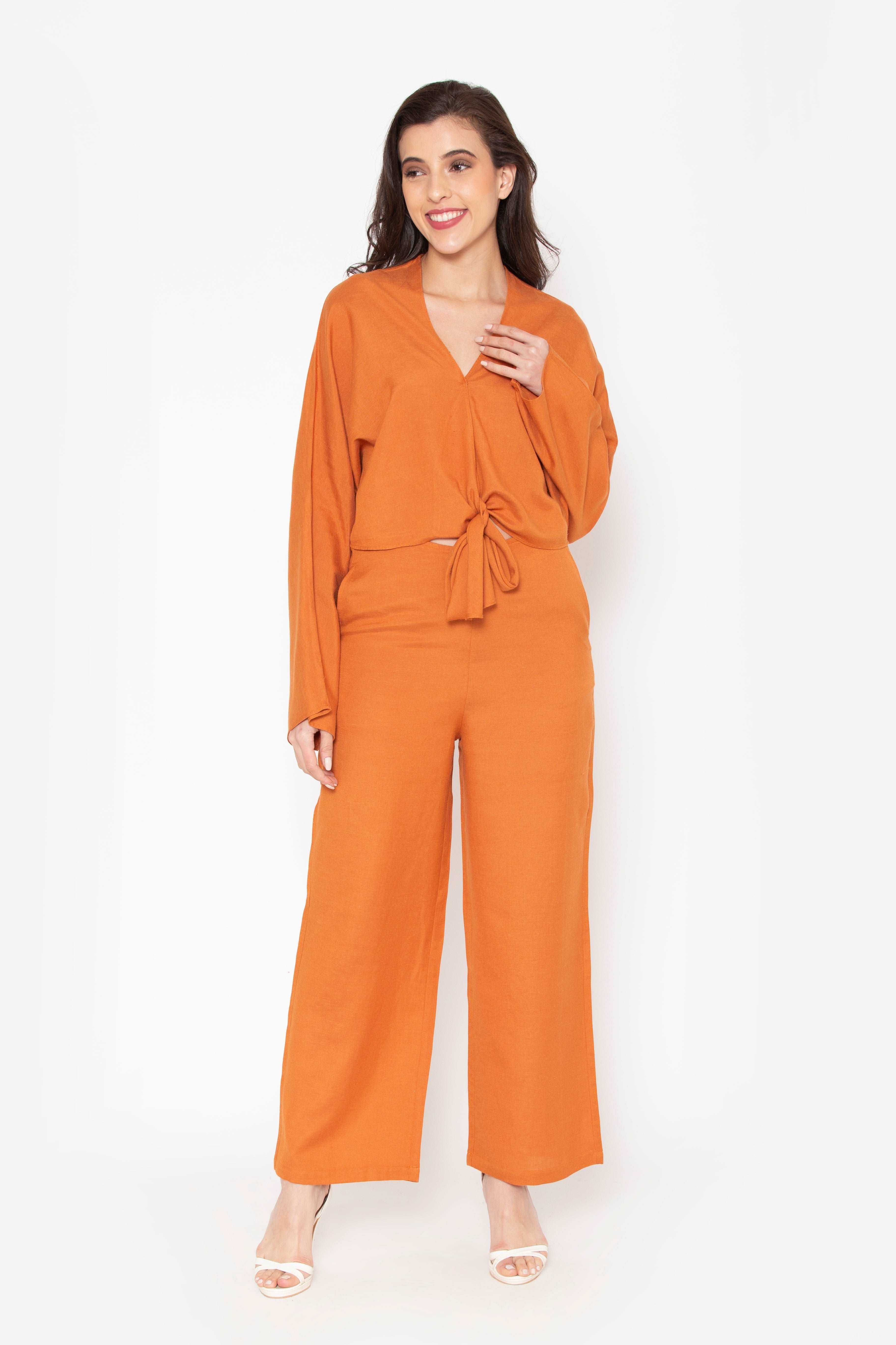 Premium Linen Top Tie Cord for Women