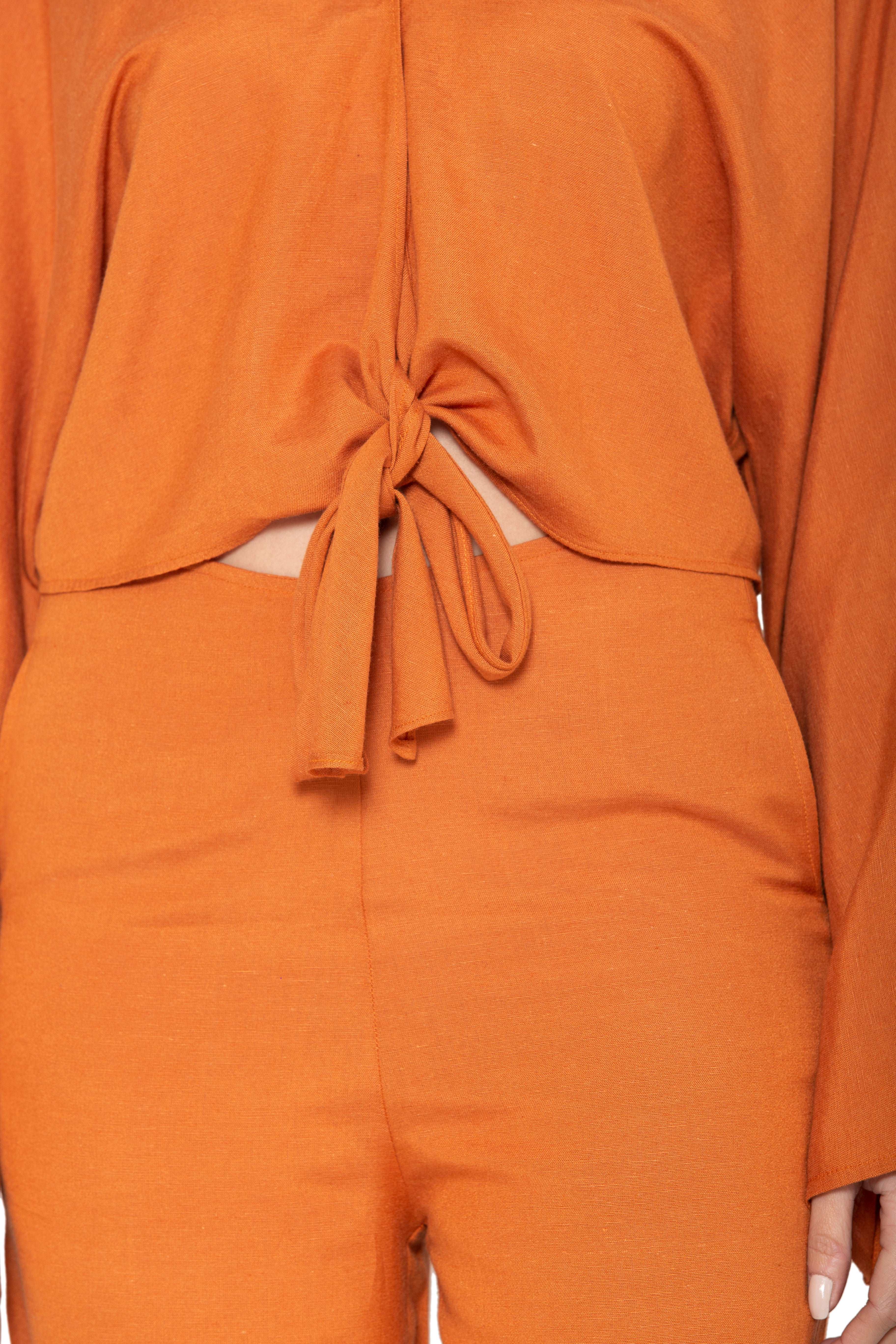 Premium Linen Top Tie Cord for Women