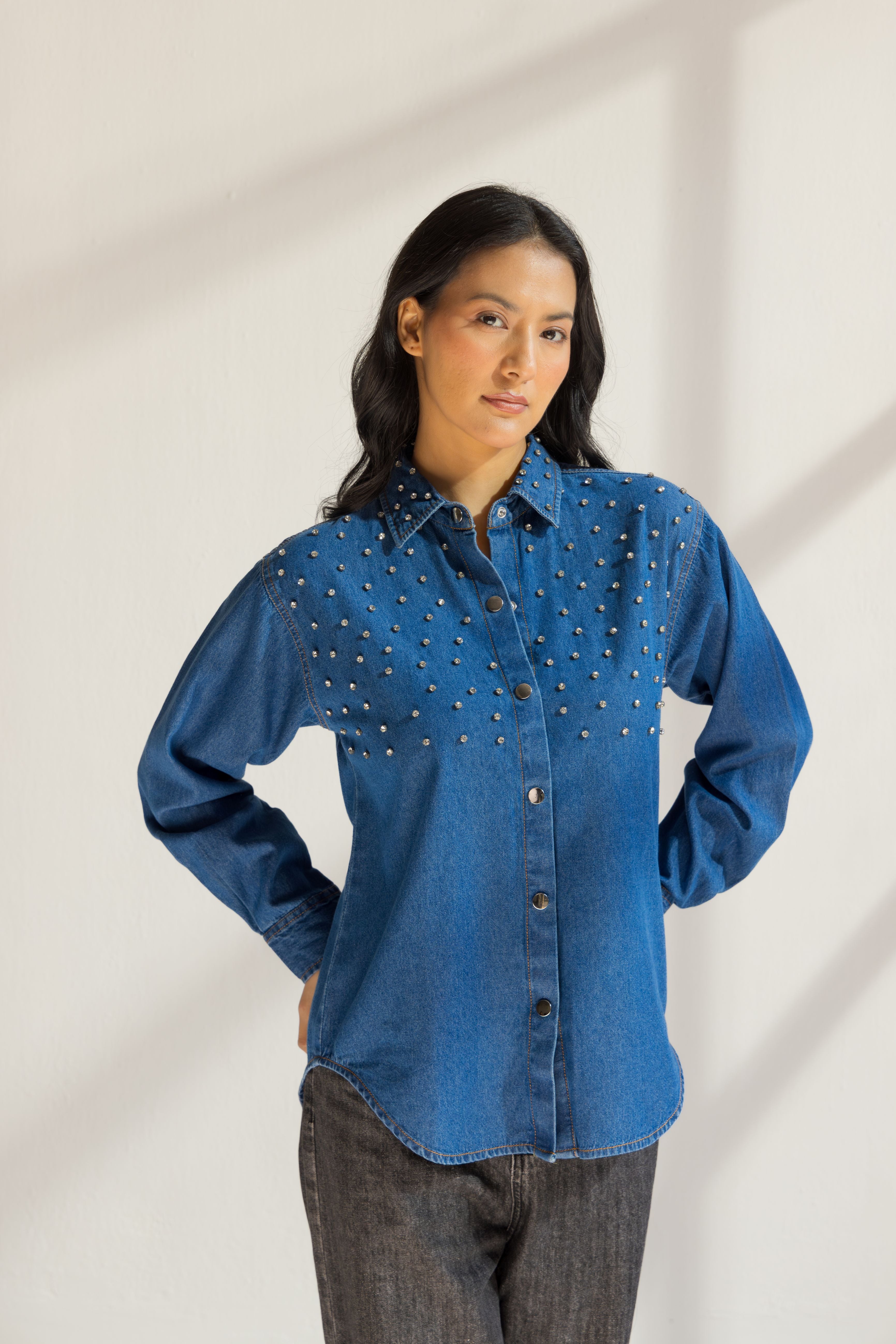 Denim Grace shirt