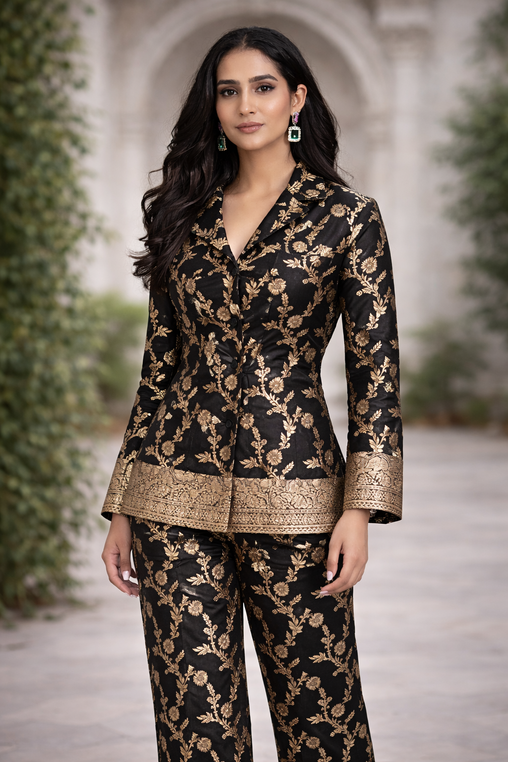 Nazar Brocade Co-ord Set