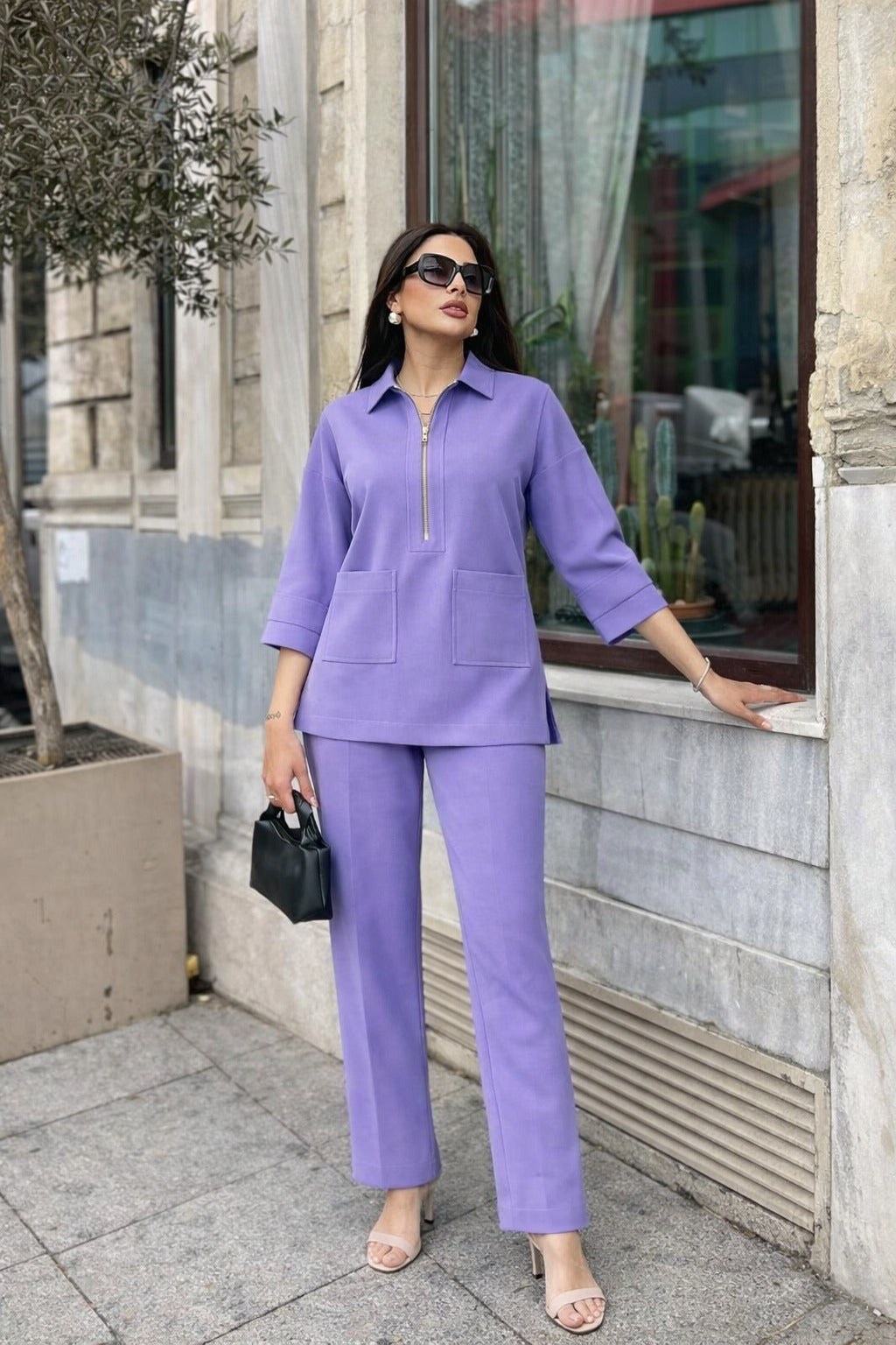 Mahira coordset lavender