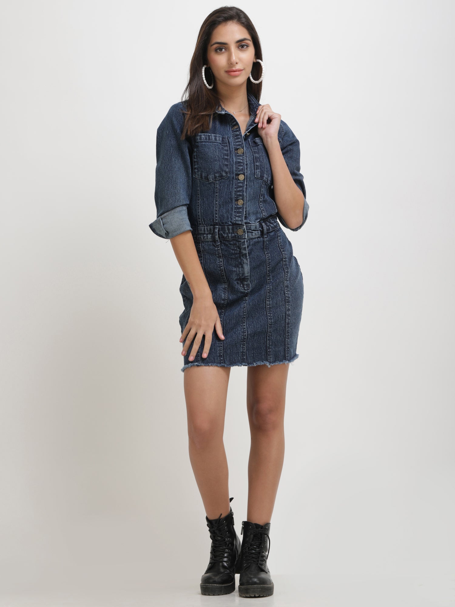 Denim Bodycon Dress