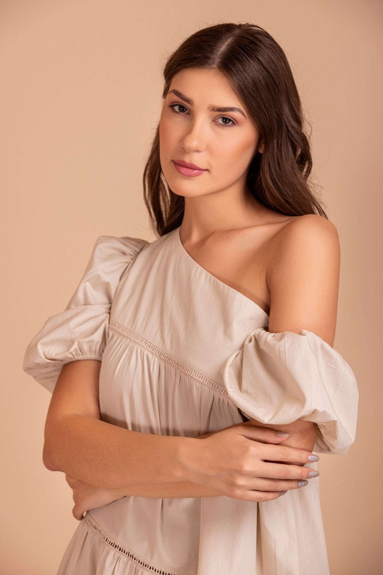 Drop Shoulder Goddess Dress