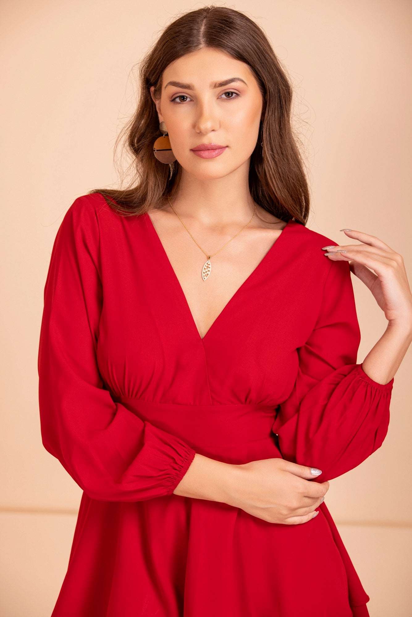 RED hot playsuit