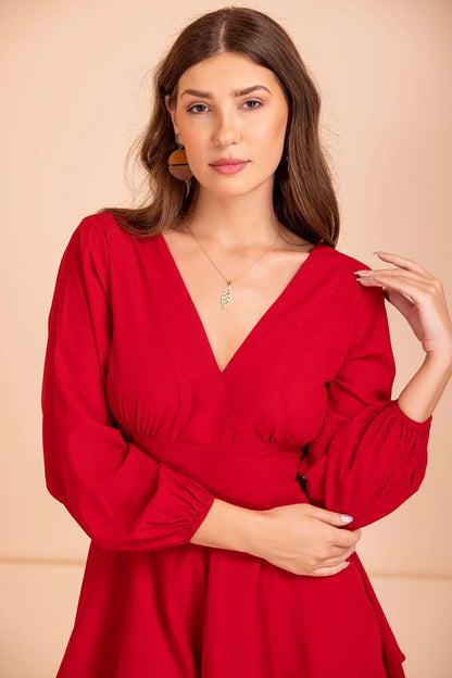 RED hot playsuit