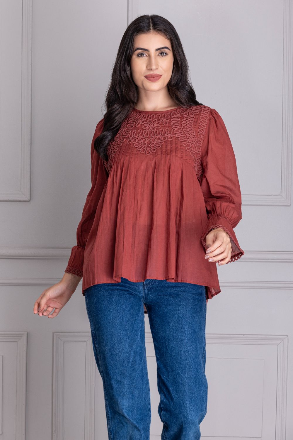 Embroidery Top