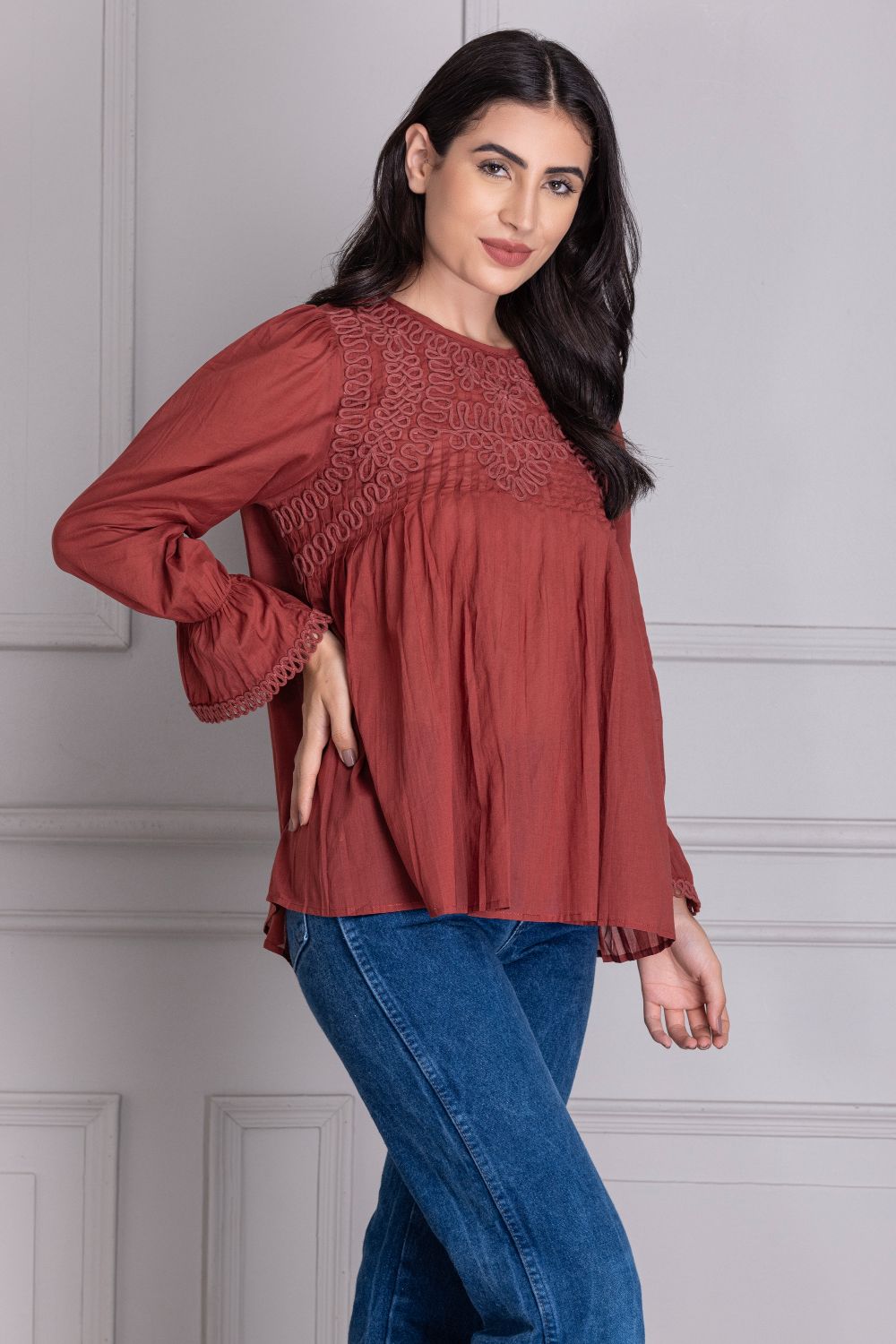 Embroidery Top