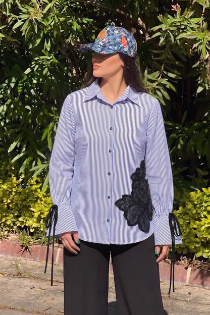 Striped muse shirt