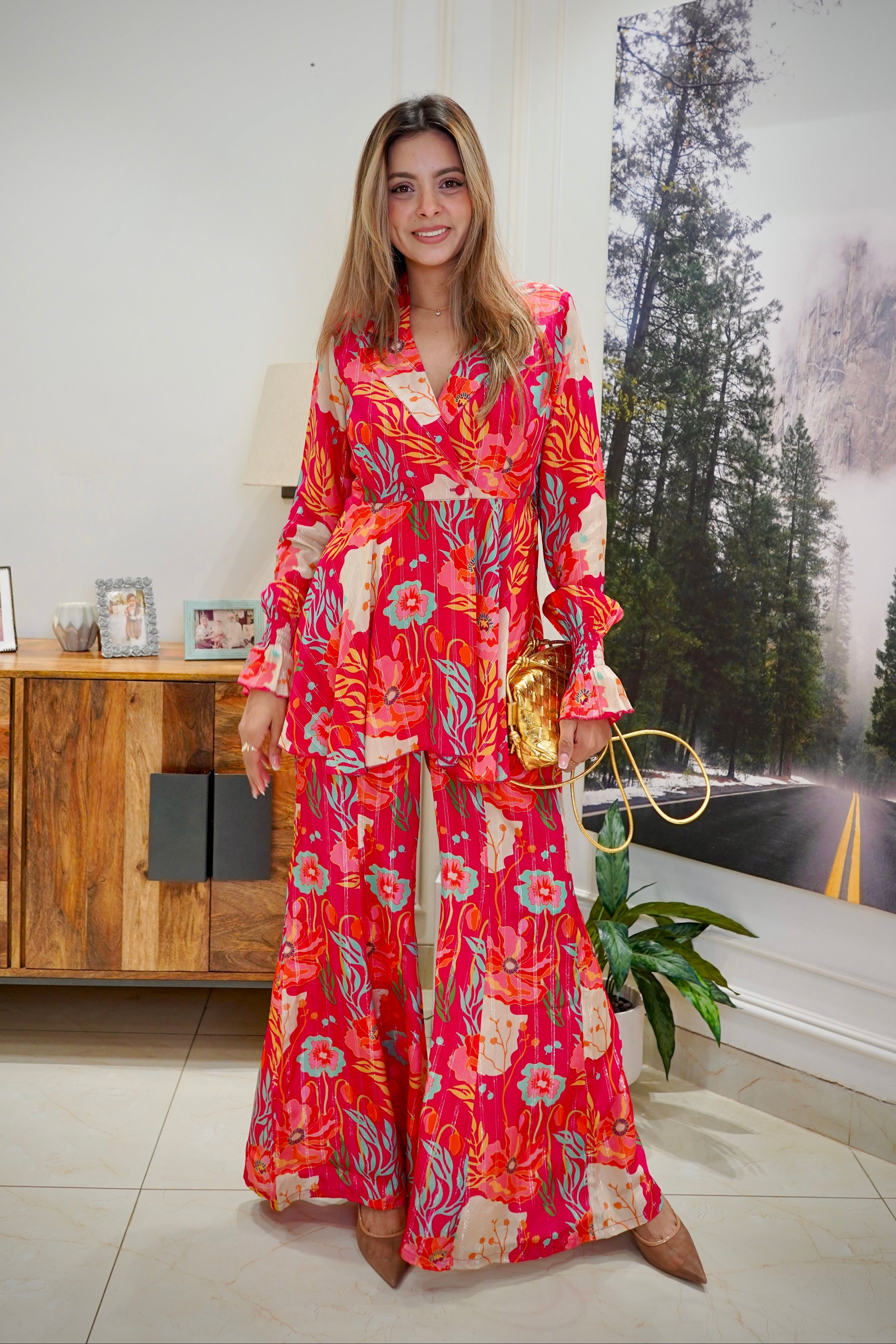 Radiant Bloom Co-Ord Set