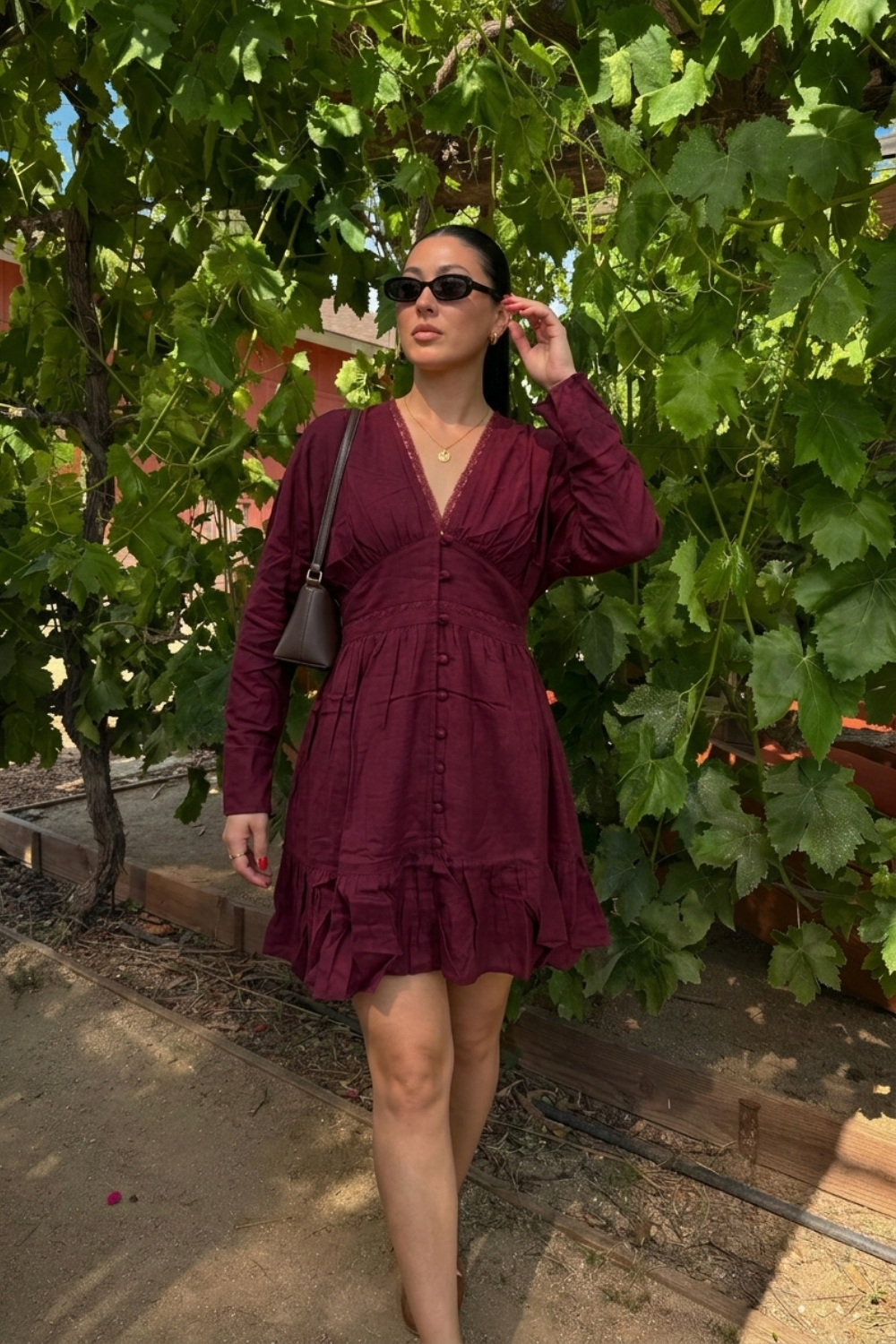 Wine Whisper Dress