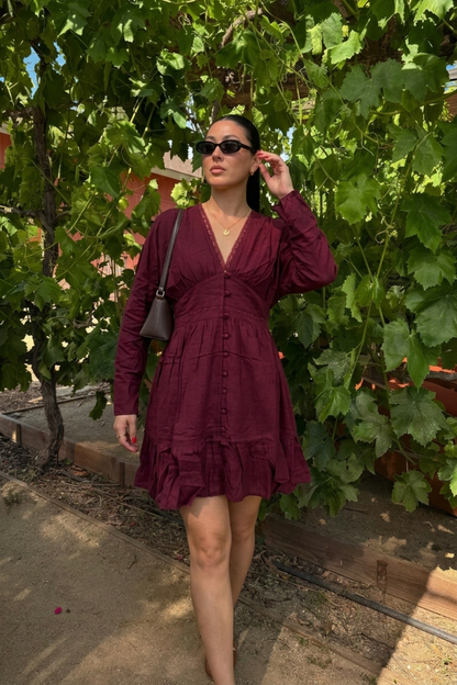 Wine Whisper Dress