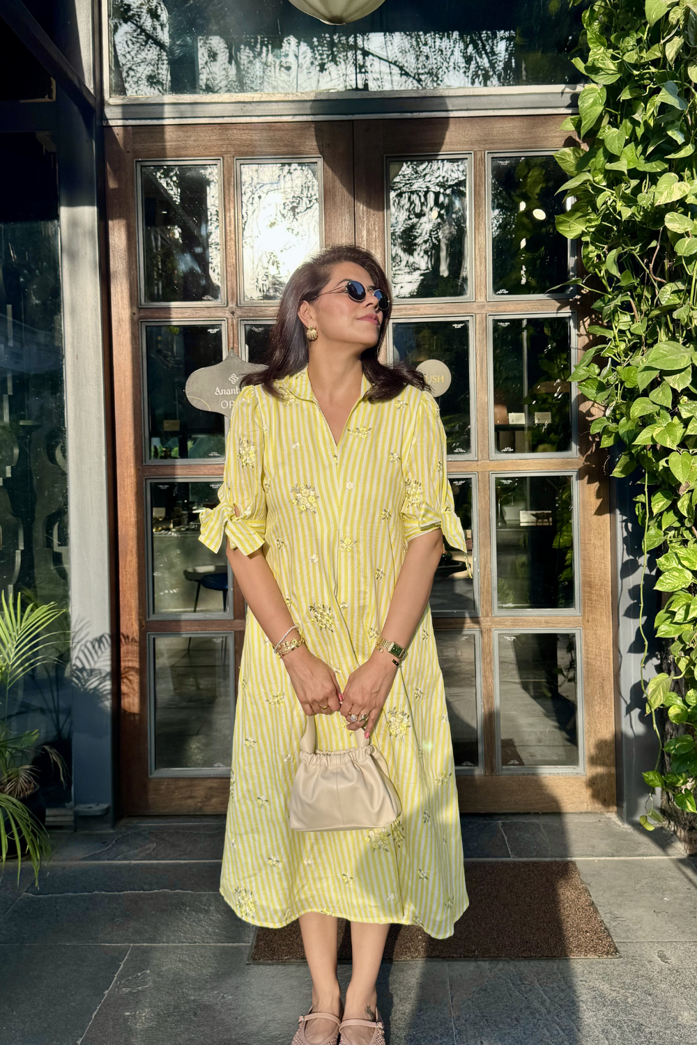 Buttercup Stripe Dress