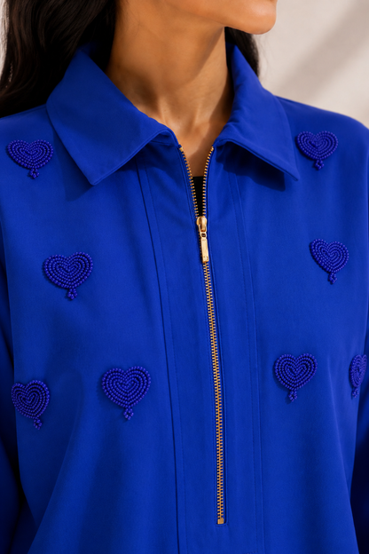 Sapphire Heart Muse Top