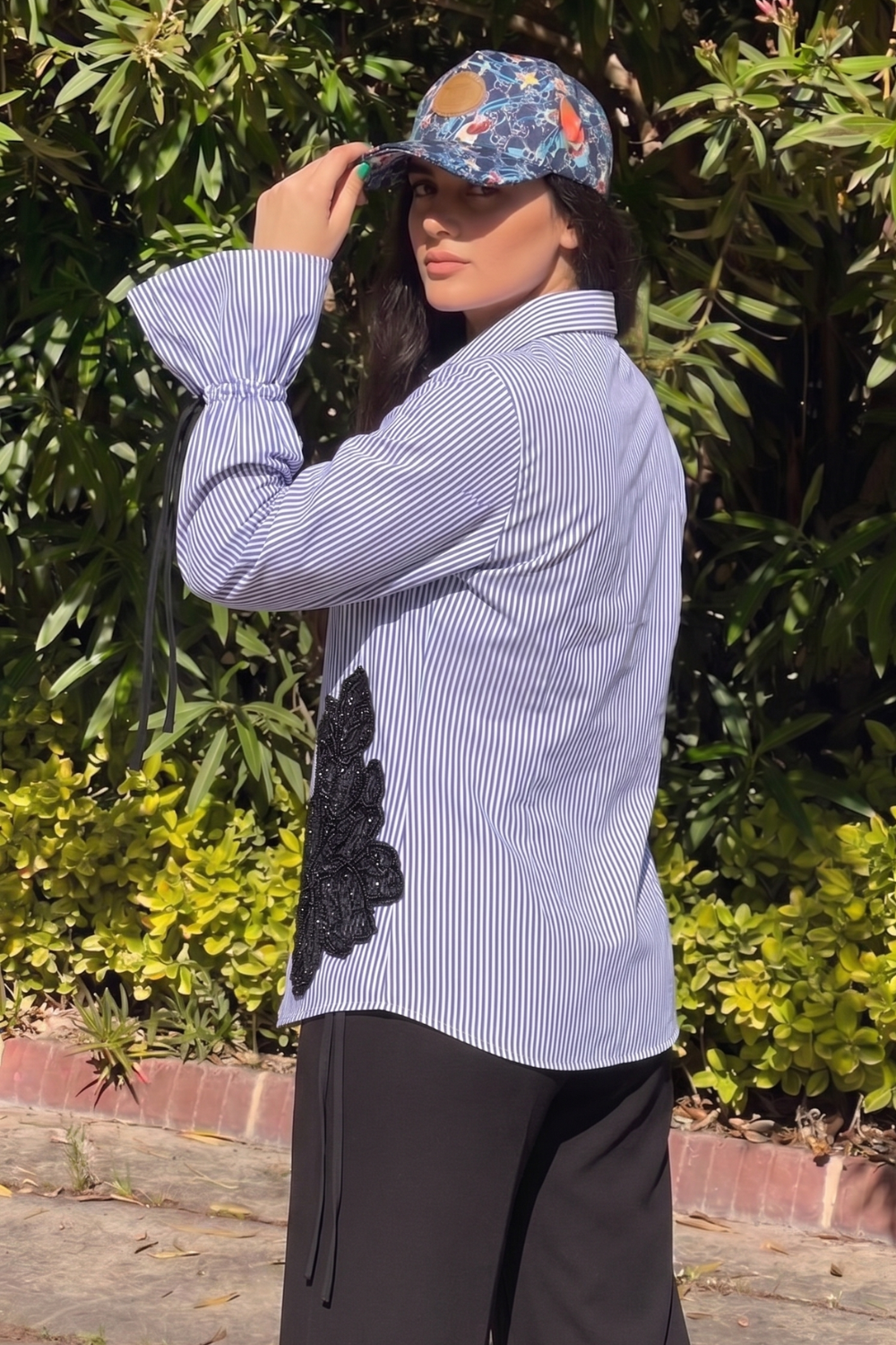 Striped muse shirt