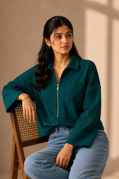 Emerald Heart Muse Top