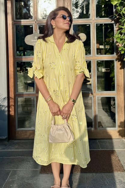 Buttercup Stripe Dress