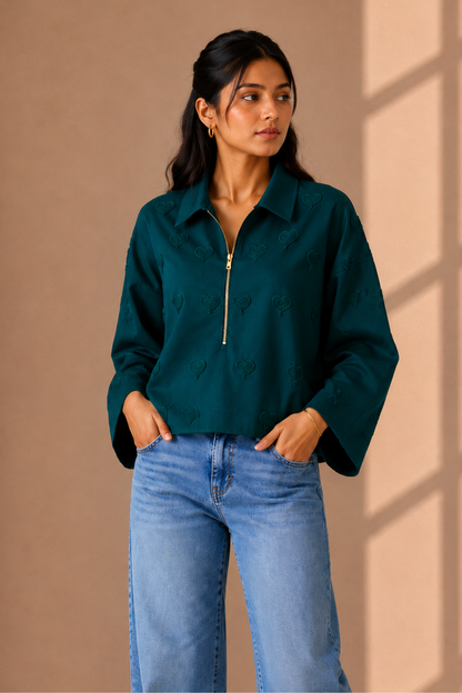 Emerald Heart Muse Top