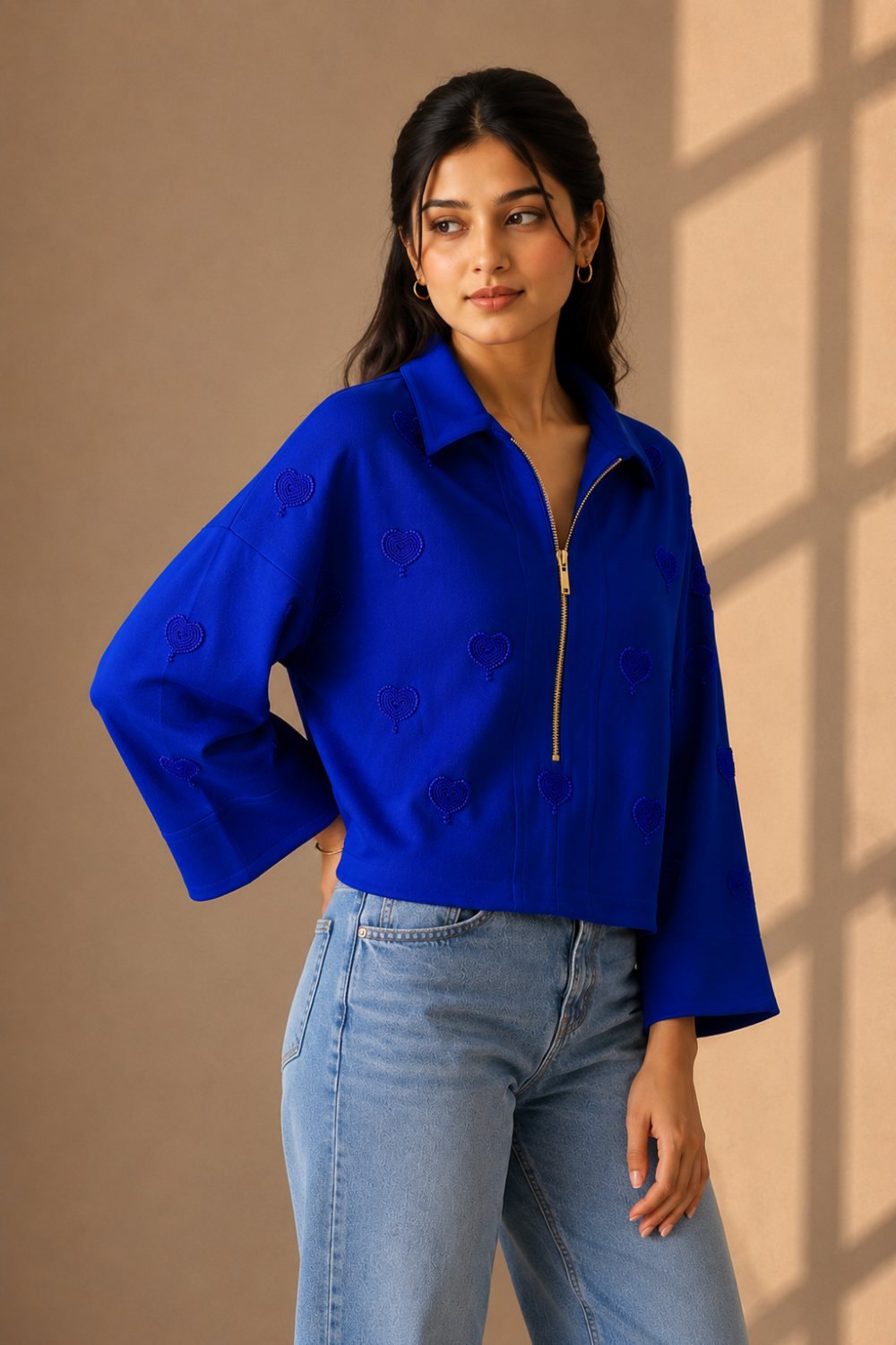Sapphire Heart Muse Top