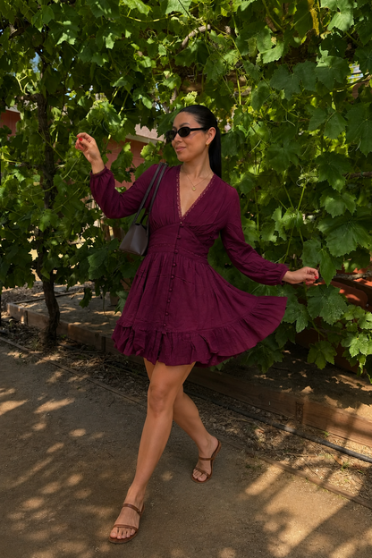 Wine Whisper Dress