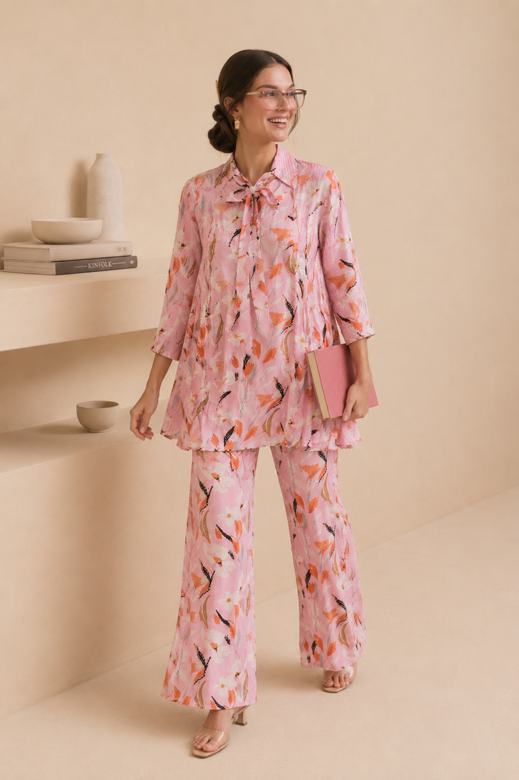 Boe Tie Kurta Set