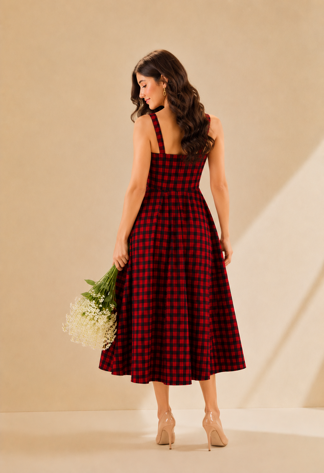 Monochrome Melody Dress
