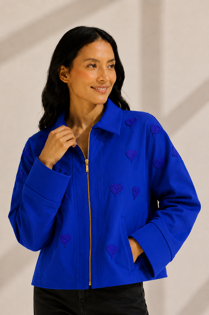 Sapphire Heart Muse Top