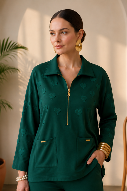 Mahira 2.0 Coord Set  (Green)