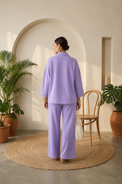 Mahira 2.0 Coord Set (Lavender)