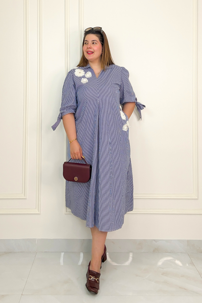 Rosy breeze dress