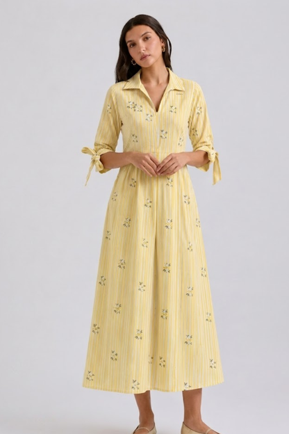 Buttercup Stripe Dress