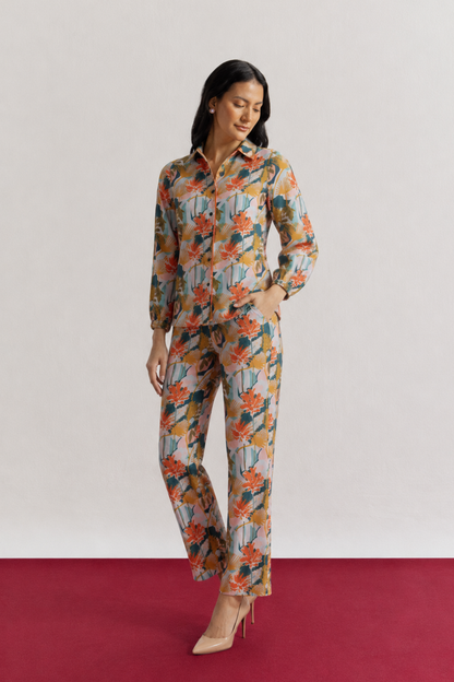 Tropical Printed Coord Set