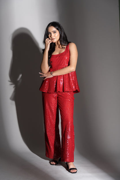 Rooh Sparkle Sequin Set