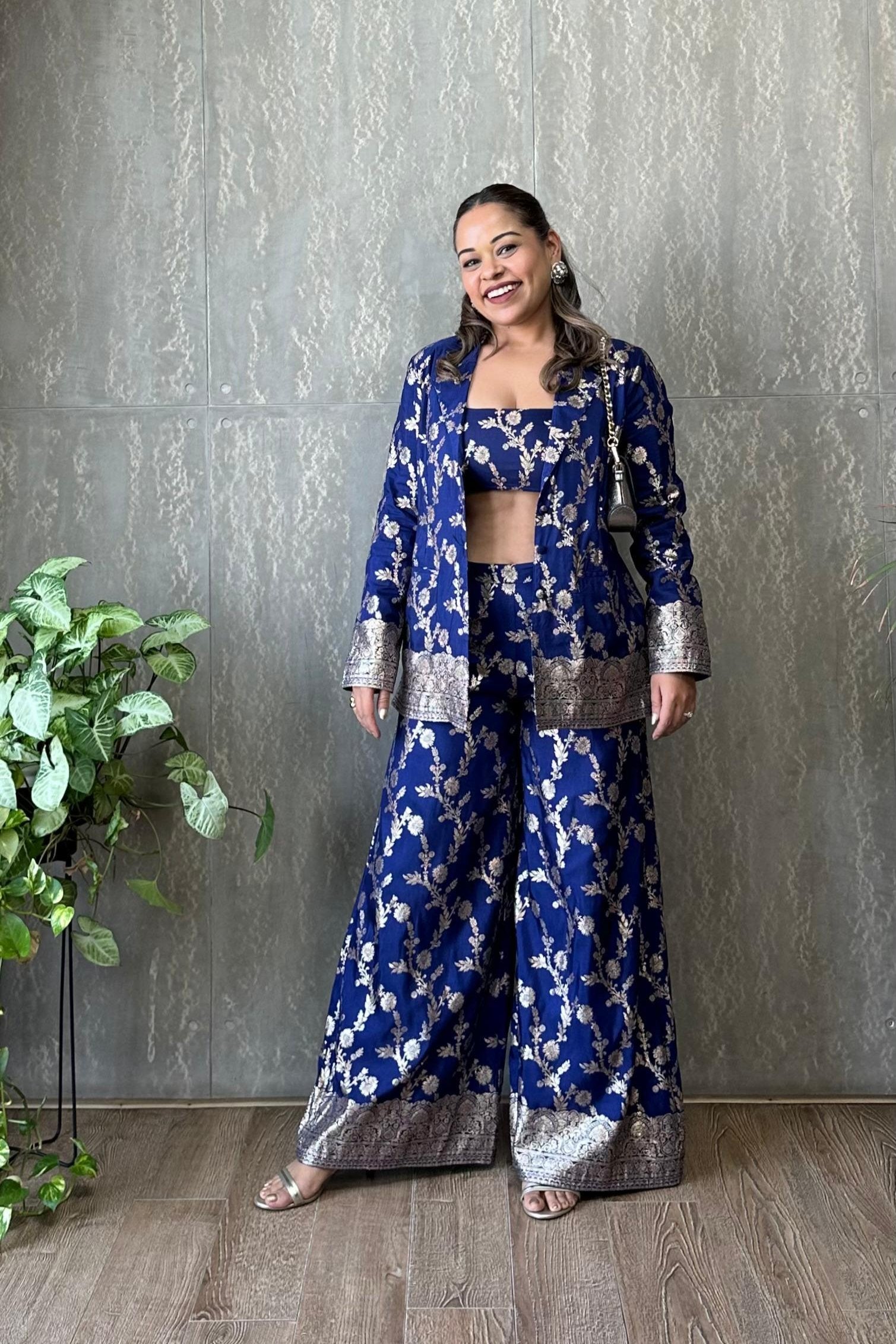 Royal Blue Three Piece Coord