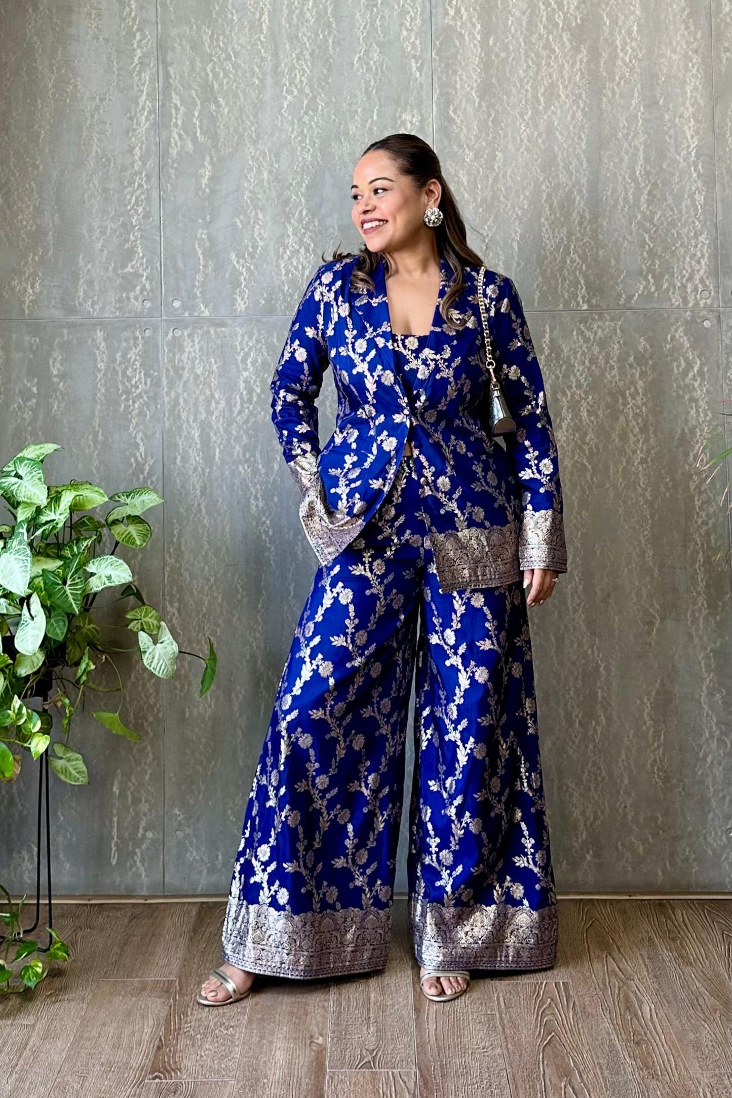 Royal Blue Three Piece Coord