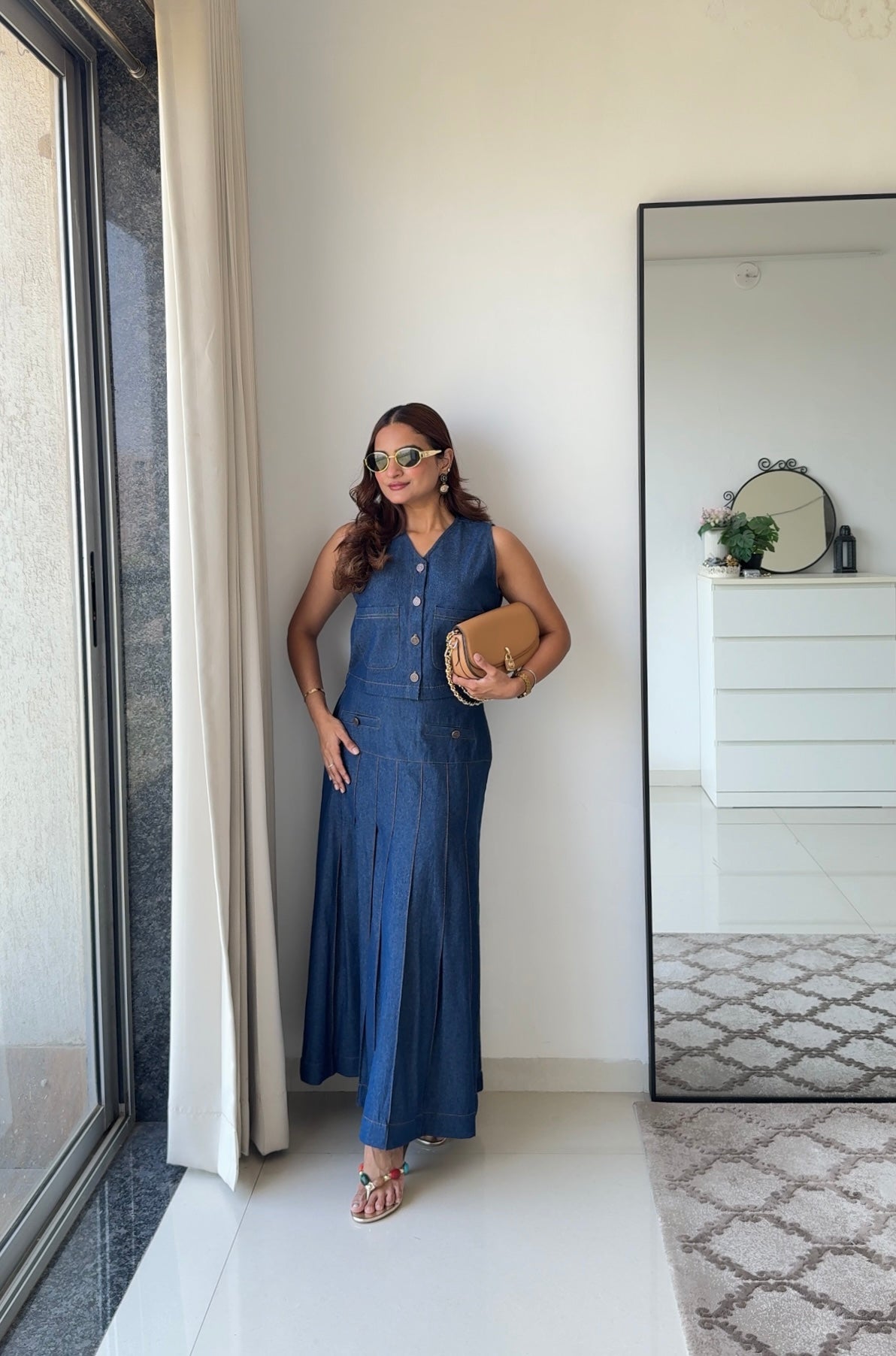 The Indigo Charm Co-ord Set