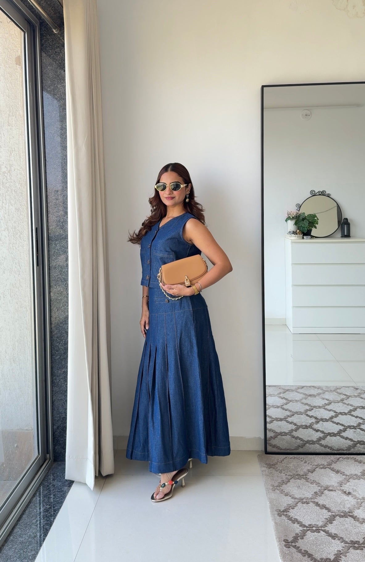 The Indigo Charm Co-ord Set