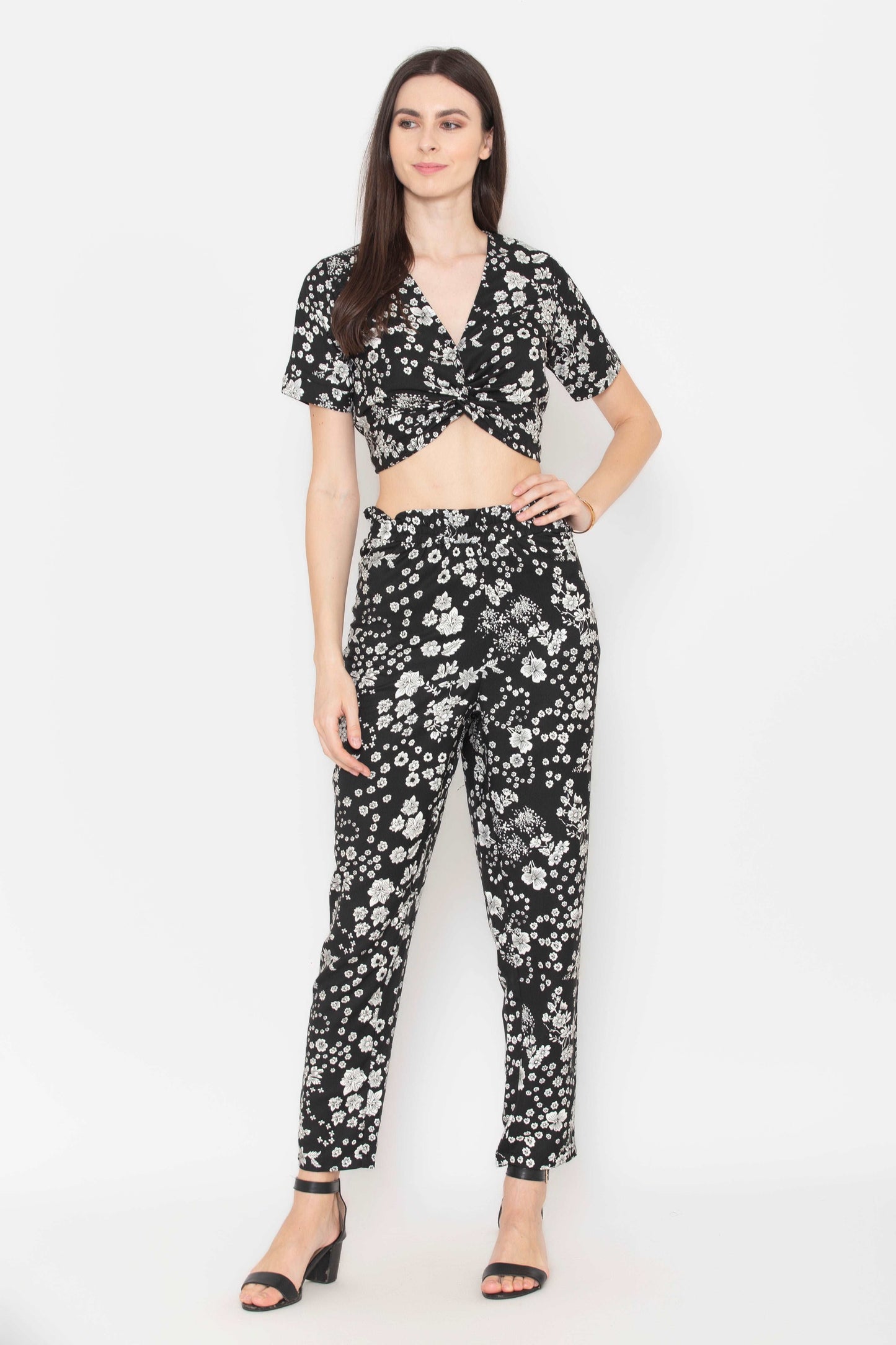Mid - Night Cord Set with Pants
