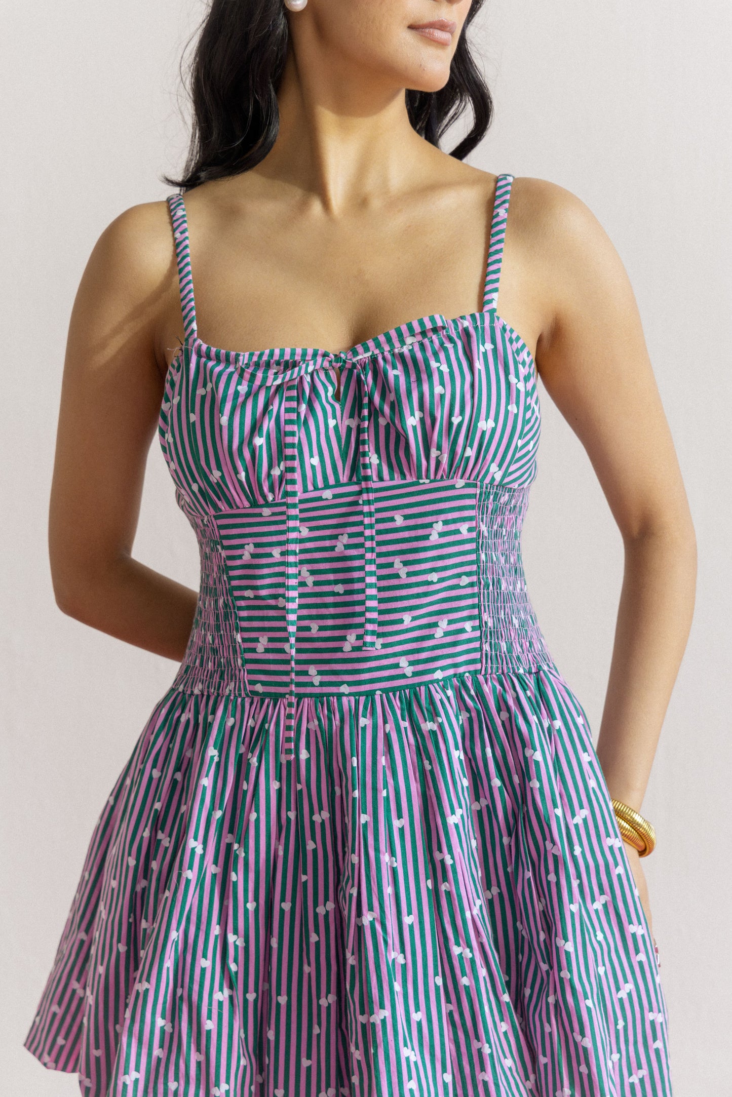 Sweet Heart Dress with fish bag