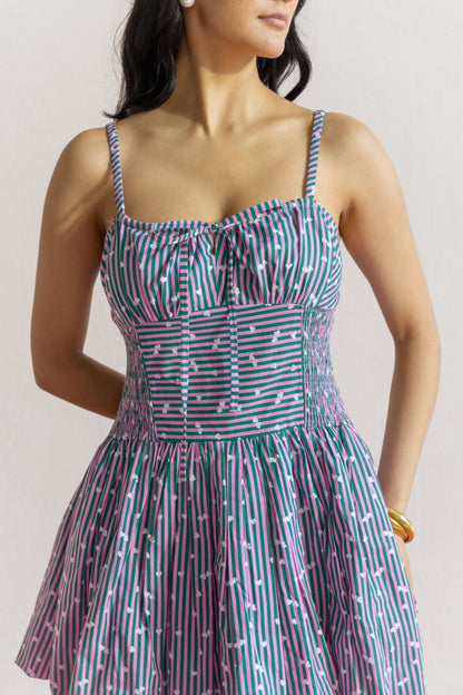 Sweet Heart Dress with fish bag